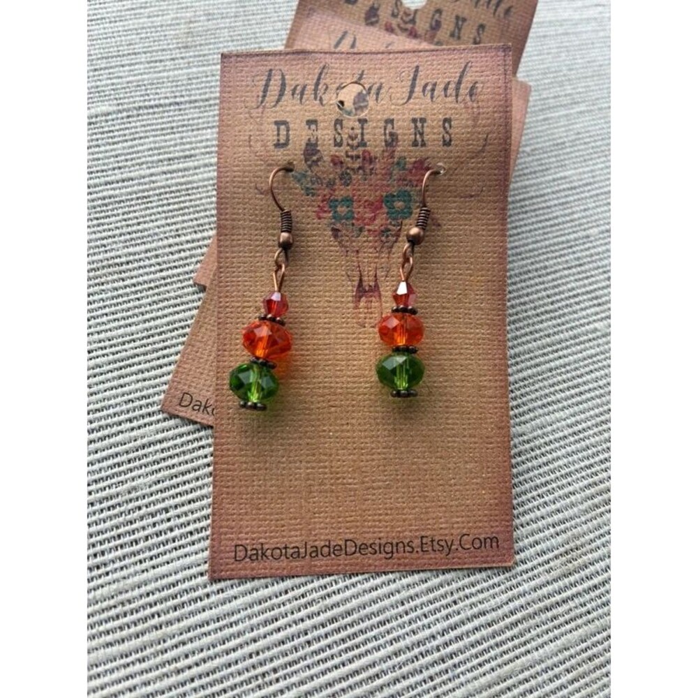 Fall Christmas Earrings
